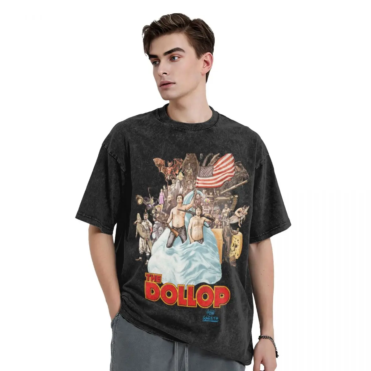 

The Dollop 2014 - (T-Shirt) T-Shirt aesthetic clothes vintage Men's t-shirts