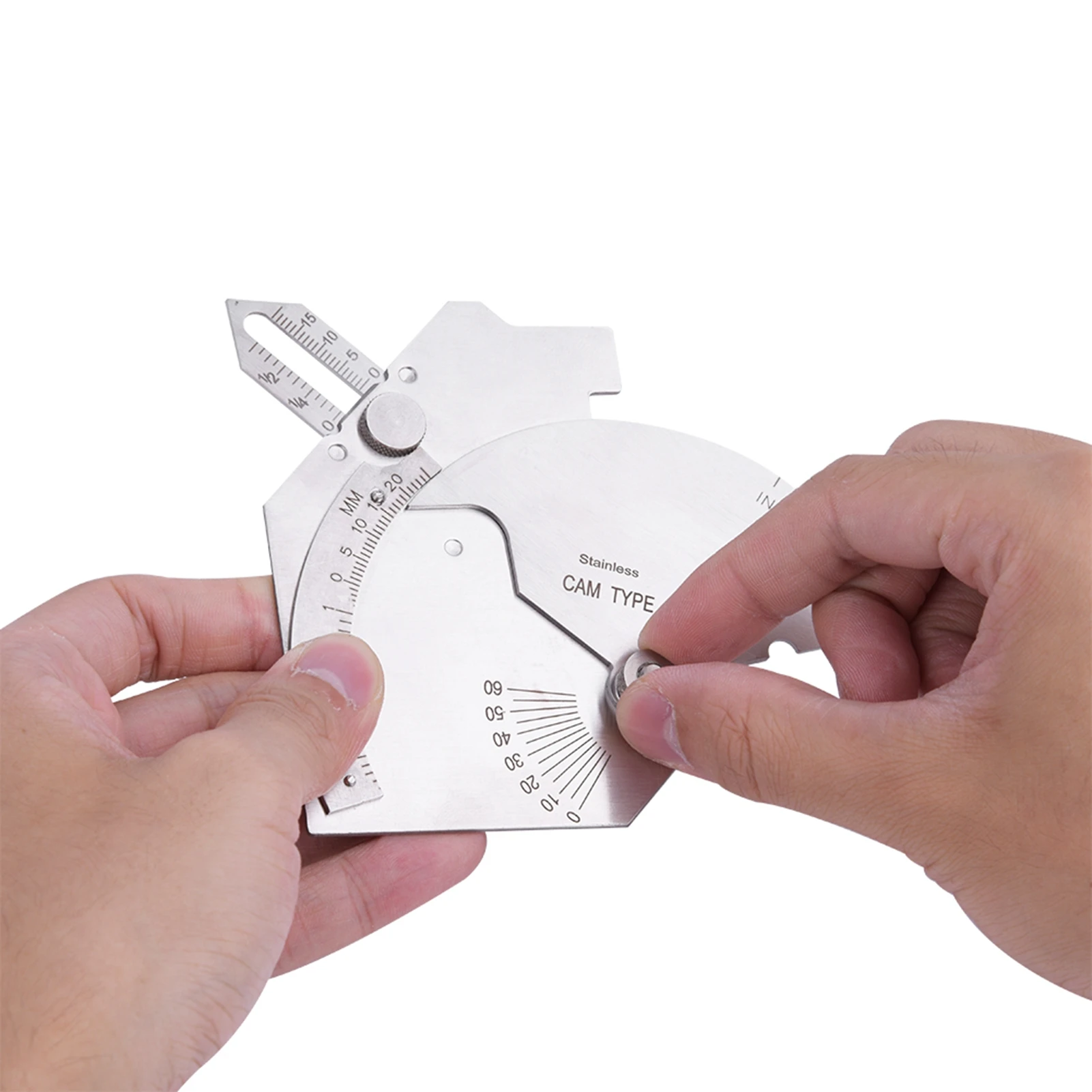 Welding Undercut Gague MG-8 Bridge Cam Welding Gauge Welded Surfaces Joint Undercut Fillet Leg Throat Gage Welding Cam Gague