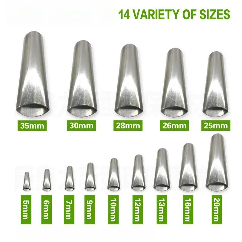 14PCS Caulk nozzle applicator Stainless Steel Glue Silicone Sealant Finishing Tool Kitchen Bathroom Sink Joint Caulking Finisher