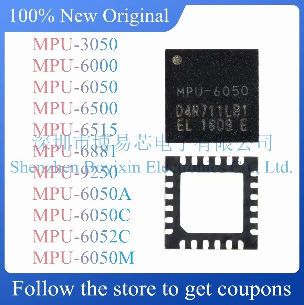 MPU-3050 MPU-6000 MPU-6050 Test board MPU-6500 MPU-6515 MPU-6881 MPU-9250 MPU-6050A MPU-6050C MPU-6052C MPU-6050M