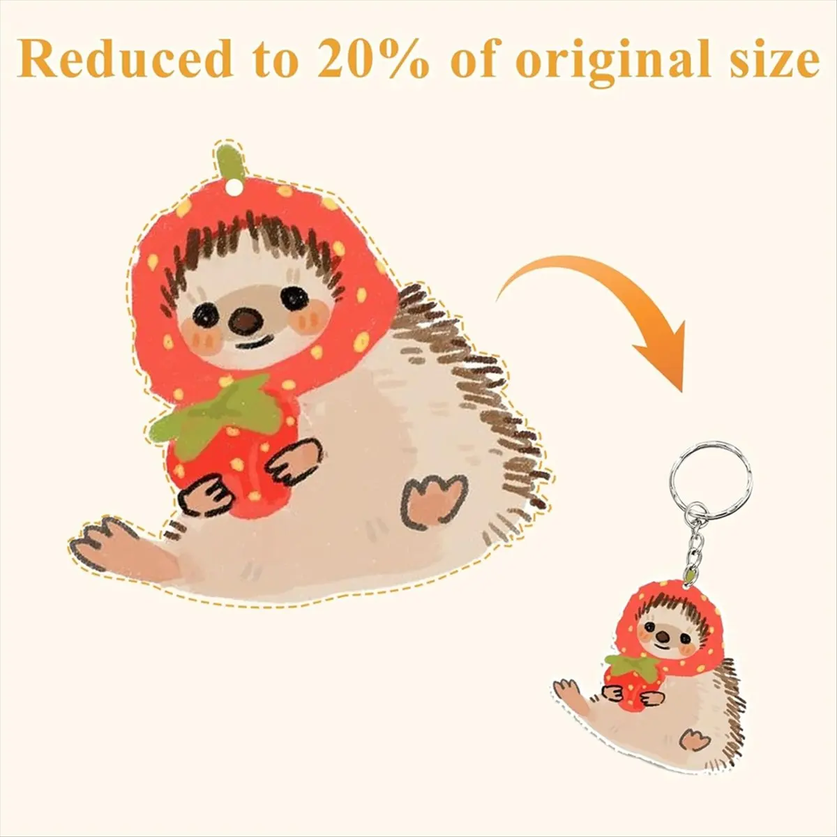 50PCS Heat Shrink Film Sheets,Shrink Plastic Sheets Shrink Paper Sheets with 100 Keychains Kit for