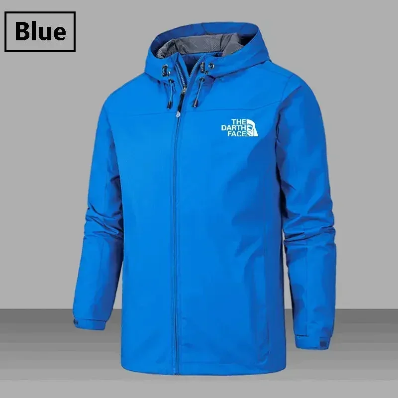 Abrigo con Capucha y Protección Solar para Hombre 2026, Gabardina Casual, Chaqueta de Piloto Estilo Ejército Estadounidense