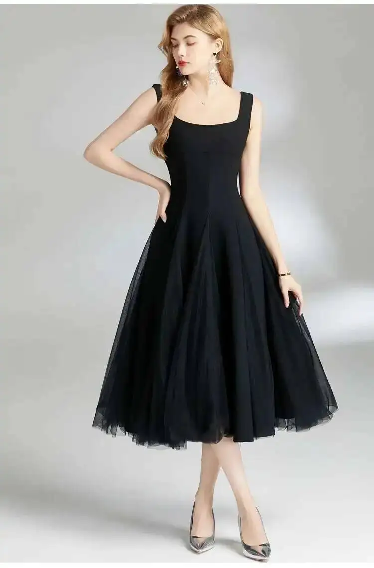 Summer Holiday Designer White Prom Wedding Dress Women  Sexy Backless Straps A Line Tulle Midi Long Vestidos Party Night Robe