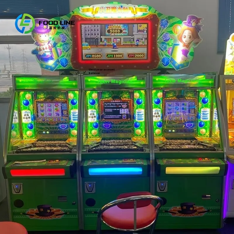 Arcade Coin Pusher Game Machine High Popularity Attraction Commercial Game Equipment for Entertainment Centers