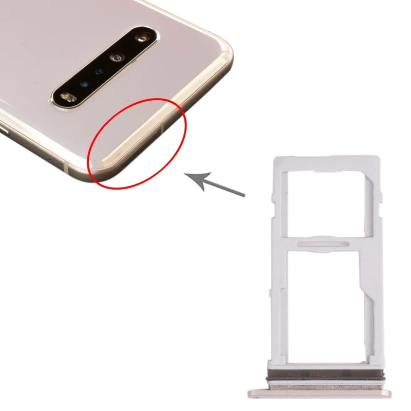 SIM Card Tray + SIM Card Tray for LG V60 ThinQ 5G / V60 ThinQ 5G UW LM-V600, LM-V600VML, LMV600VML