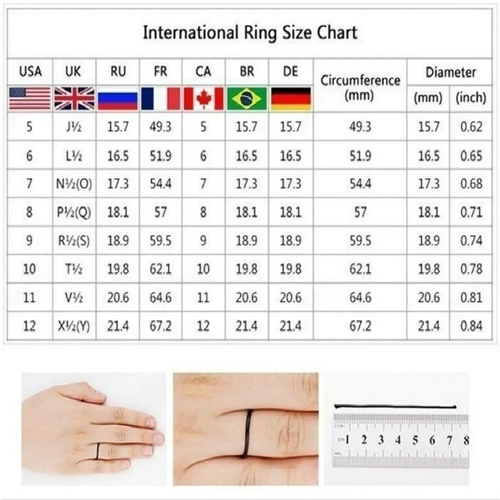 Cool Handsome Zirconia Rings for Men Trendy Wedding Engagement Ring  Personality Birthday Party Mens Jewelry Gifts Anillos Mujer