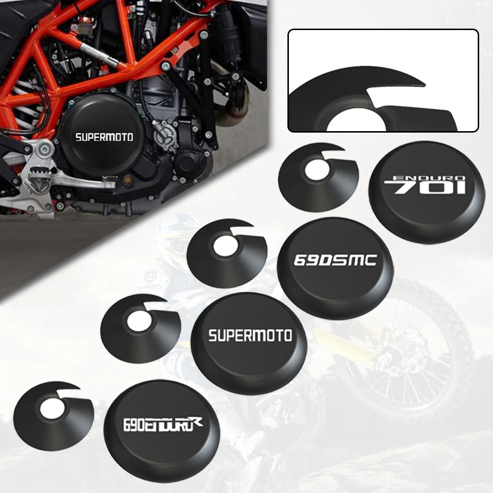 Motorcycle CNC Engine Guard Clutch Cover Ignition Cover set For K-TM 690 SMC/Duke/Enduro Supermoto R FOR Husqvarna 701 Supermoto