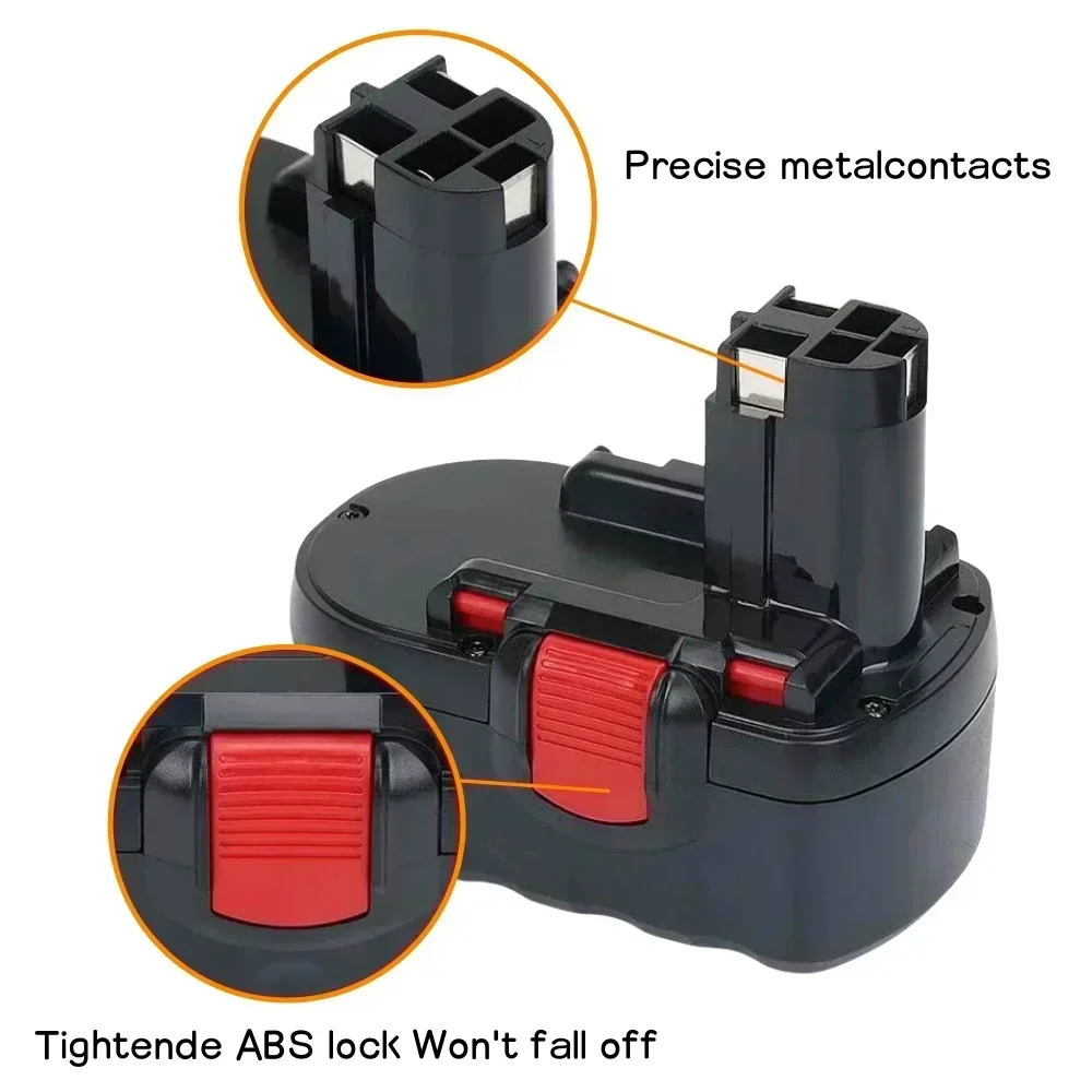 4.8-12.8Ah 18V ni-mh استبدال البطارية لبوش BAT025 BAT026 BAT160 2607335277 2607335535 2607335735 PSR18 VE-2 GSR