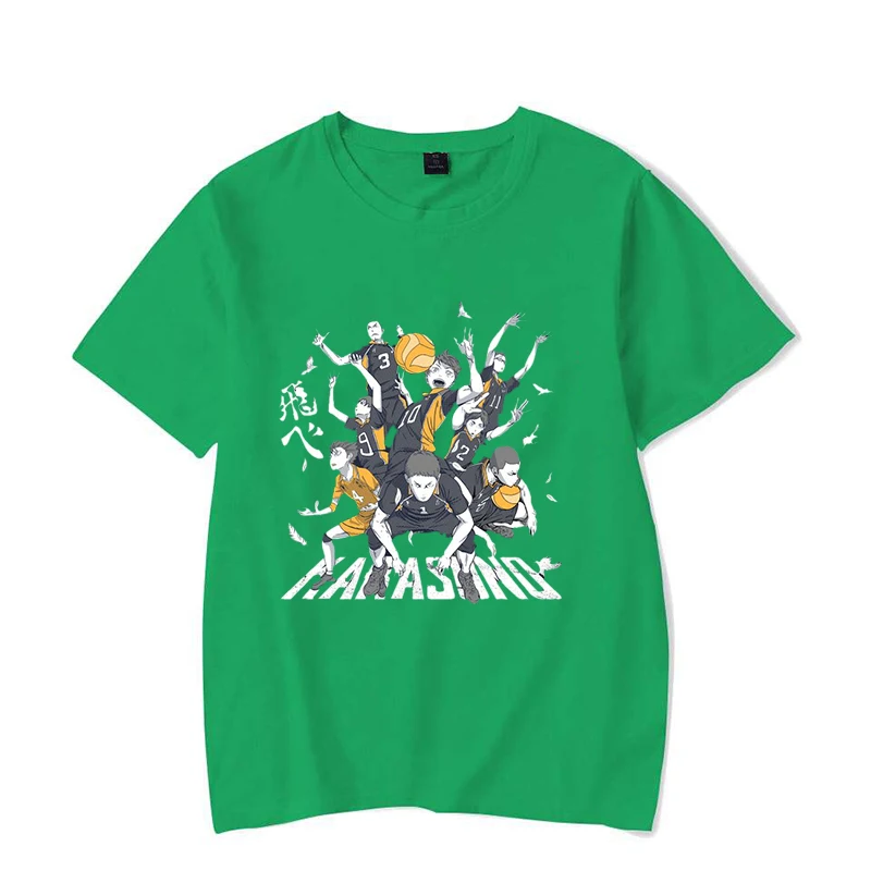 Hot Anime Volleyball T-Shirt Men Women T Shirt Cosplay Clothes Streetwear Tee Shirt Plus Size Tops