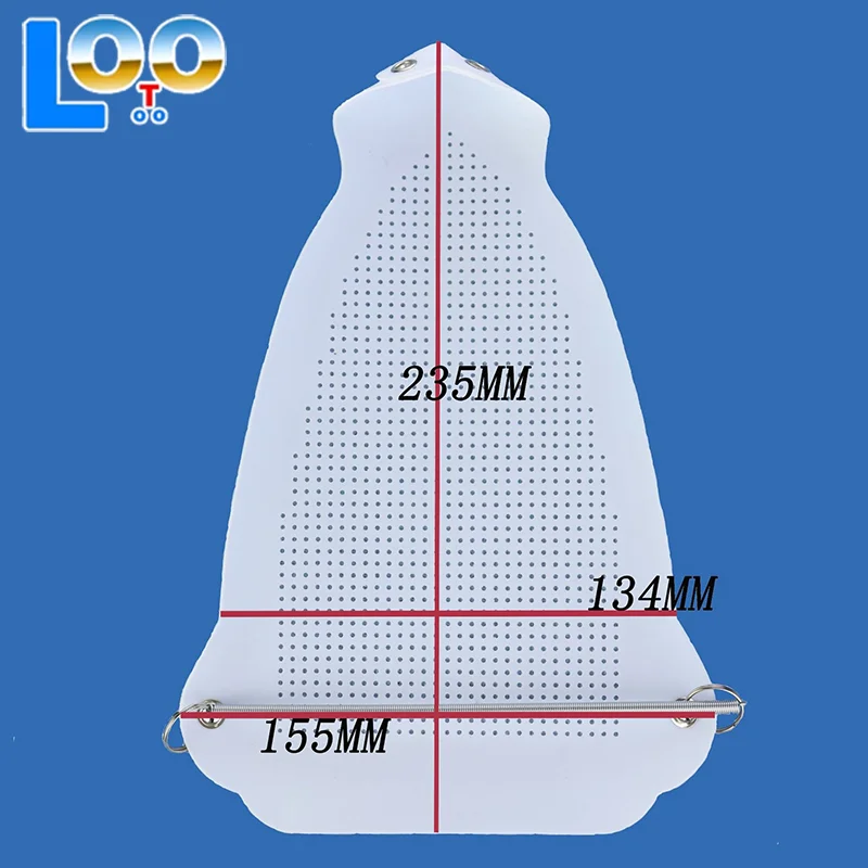 Universal Ironing Boards Iron Shoe Cover PTFE Heat Resistance Cloth Protector Iron Soleplate Garment Iron Cover Accessories