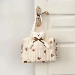 Saco de fraldas acolchoado bebê, mamãe maternidade, coisas do bebê, sacos de fralda para mamãe, mamãe bolsas, carrinhos atividade engrenagem, mãe e filhos