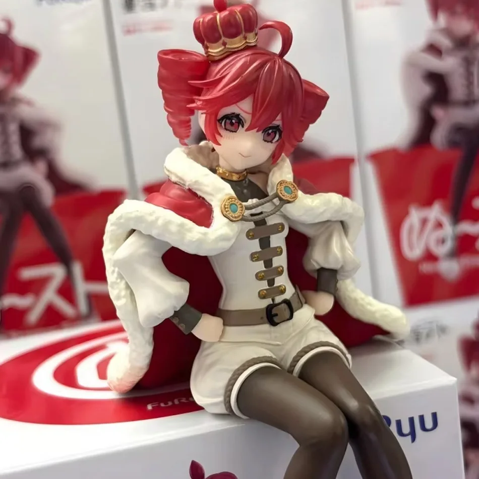 Kasane Teto Twin-Tail Anime Girl Figure Set 4PCS PVC Collectible Dolls with Two Poses, Cute Character Statues for Desktop Deco