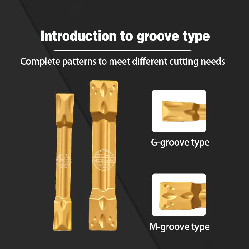 MGMN150-G 200-G 250-G 300-G MGMN300-M 400-M 500-M High Quality Grooving Blade CNC Lathe Carbide Inserts Metal Turning Tools Part