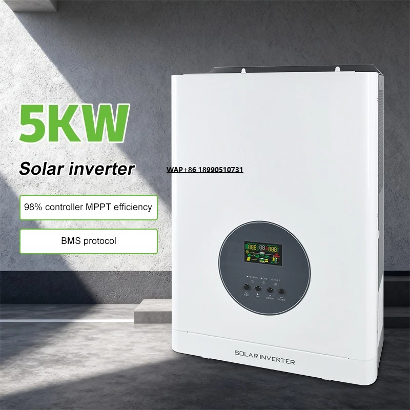 

High Quality 5000W MPPT Hybrid Solar Inverter UD Series 48V 150V Single Phase with Pure Sine Wave 50/60Hz Affordable