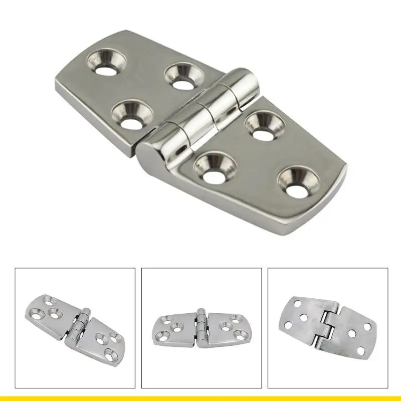 SZCH Flush Mount Door Hinge For Marine Yacht Rafting Boating Cupboard Cabinet Window