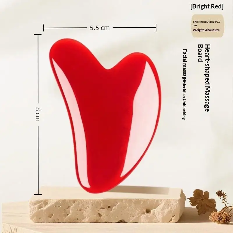 Natural Ox Horn Gua Sha Massage Tool Set Skin Lifting Effect Smooth Edges For Daily Skincare Whole Body Massage