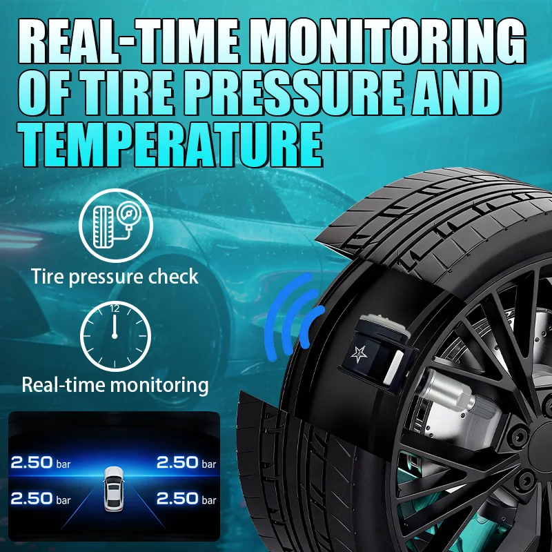 TPMS Sensor 36106887147 For BMW G01 G11 G20 G30 G31 540i 740i 433MHz Tire Pressure Monitoring Sensor Replacement 6887140