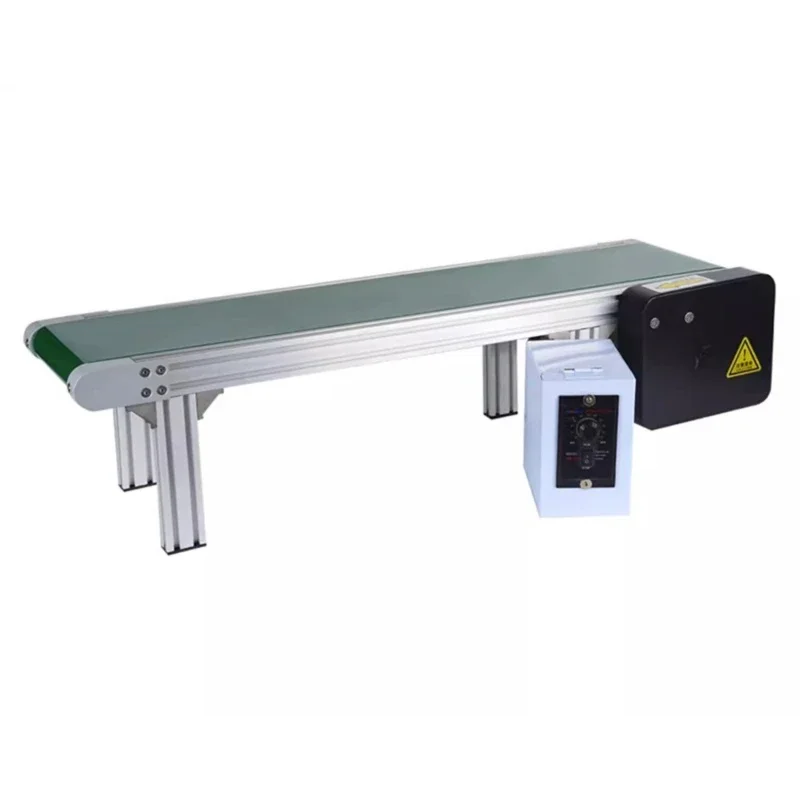 Aluminum profile conveyor belt small conveyor belt climbing assembly line food punch sorting and marking machine