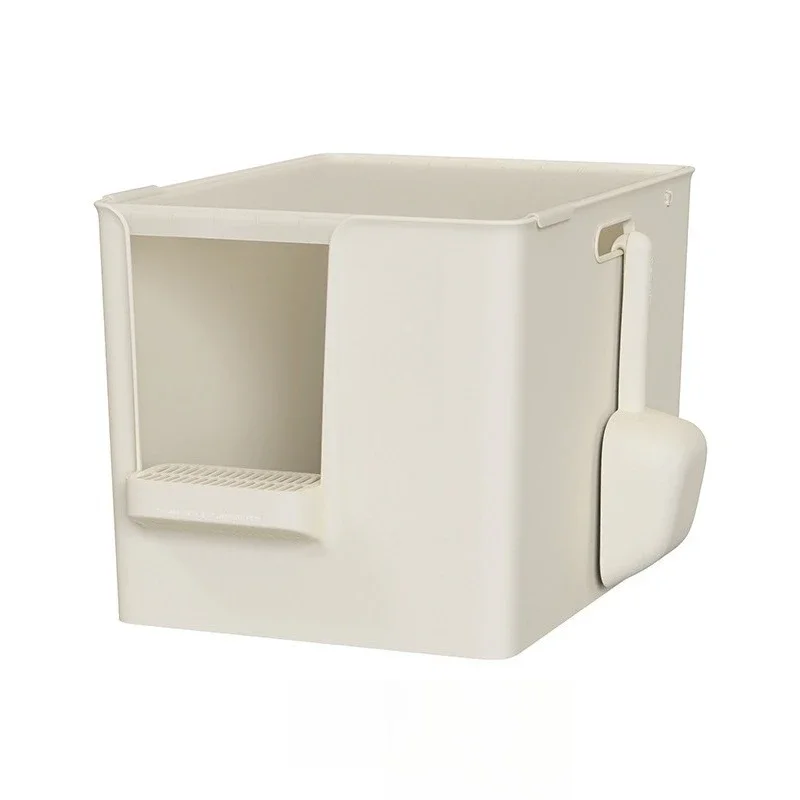 

Cat litter box, semi-enclosed number, giant deepened anti-sand splash, cat toilet