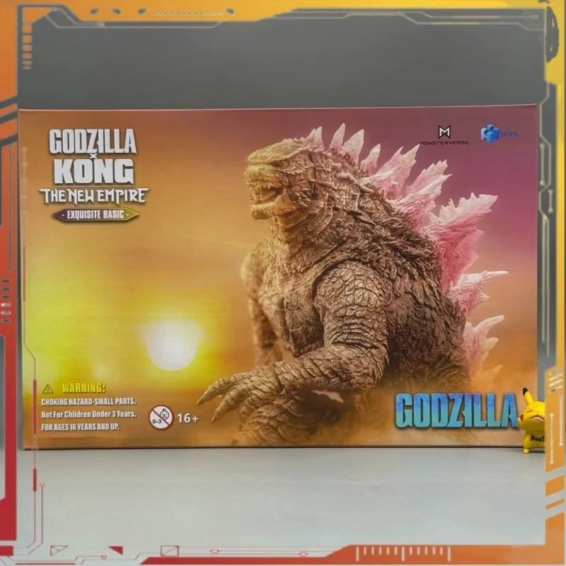 

Genuin Godzilla x Kong The Empire Rise Godzilla Evolved Pink Backed Godzilla Anime Action Figures Collection Model Toys