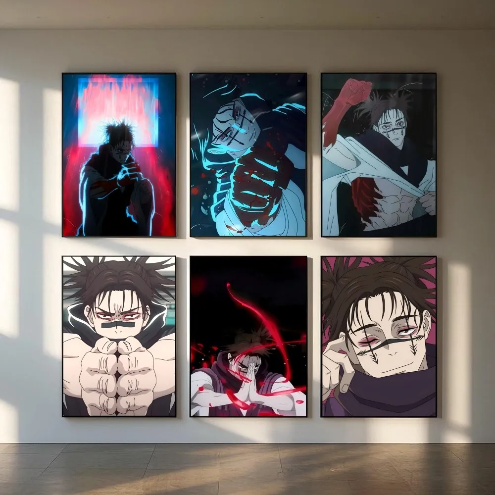 Choso Choso Jujutsu Kaisen Anime Poster HD art sticky wall waterproof home living room bedroom bar aesthetic decoration