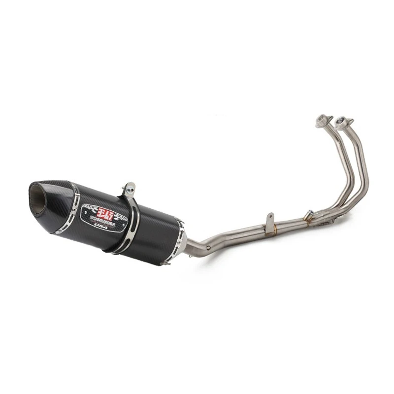 Slip On For Honda CBR500 CB500X CB500F CBR500R 2013-2022 Motorcycle yoshimura Exhaust Escape Modified Front Middle Link Pipe