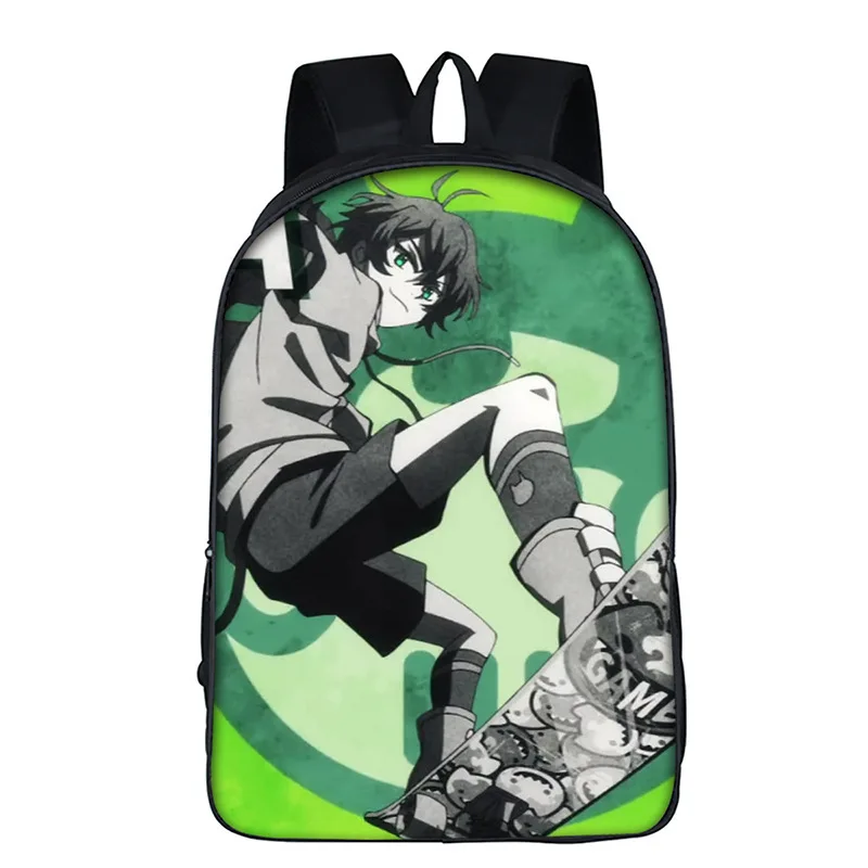 

Hip Hop Popular SK8 the infinity Notebook Backpacks pupil School Bags 3D Print Oxford Waterproof Boys/Girls Laptop Backpacks