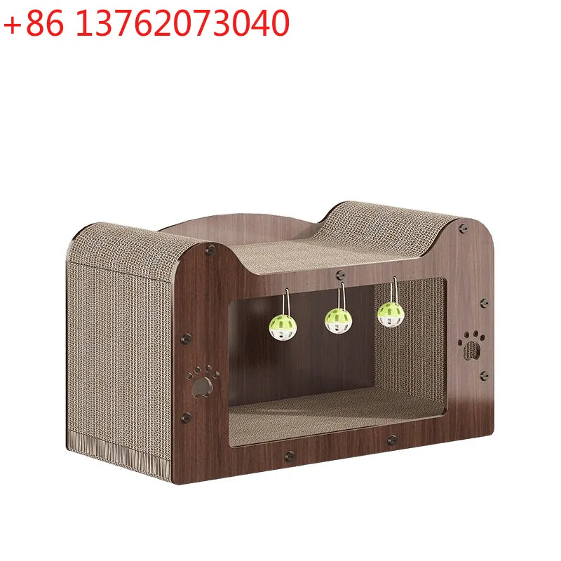 

Cat scratching board walnut vertical cat paw sofa wear-resistant non-corrugated cat toy