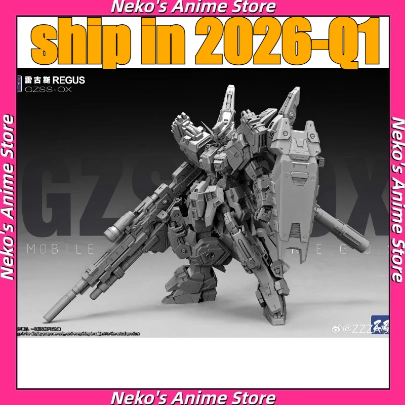 【신제품 예약 주문】ZZA 모델 1/100 GZSS-OX01 리더 유닛 레구스 모델 키트 액션 피규어 데스크탑 인형 수집품 선물