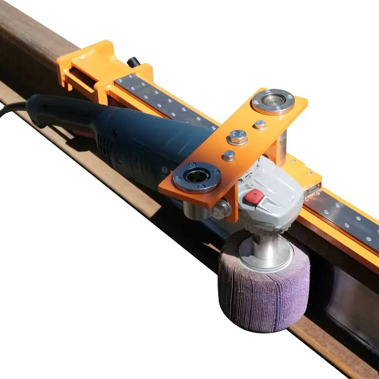 New Tiegong Railway Stainless Steel Flash Welding Rail Grinding Machine Electric Waist Rust  Grinder 2.4kw for Railway