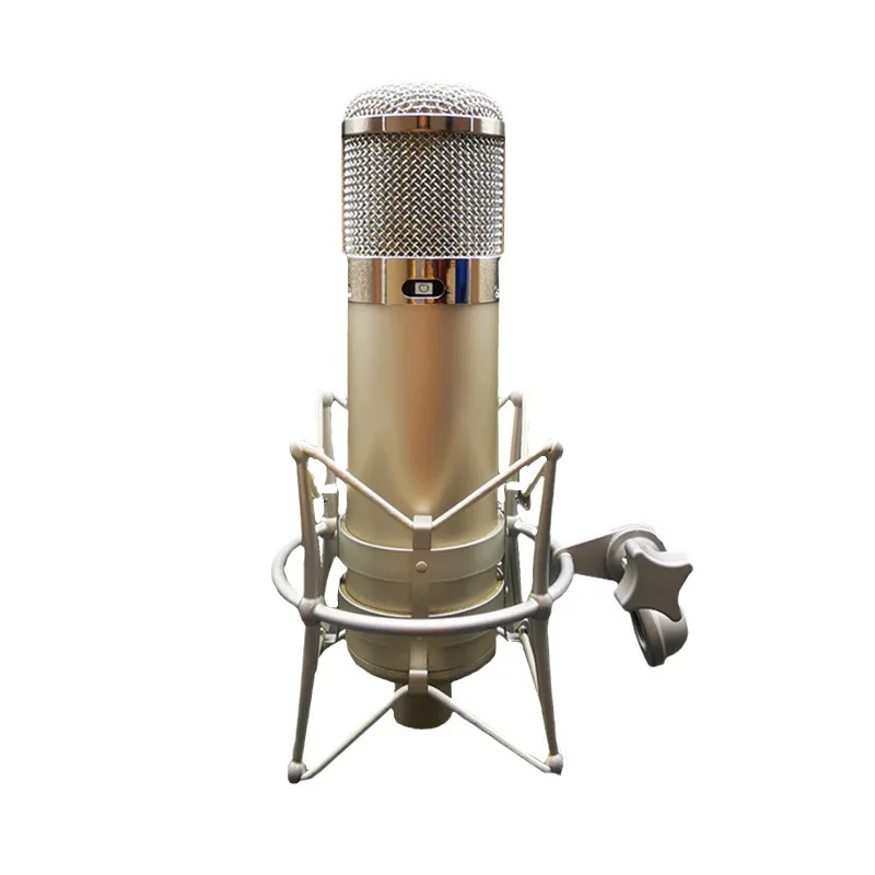 

34mm Gold Podcast Pro Mic Studio Recording Kit Cardioid Large Diaphragm Condenser Microphone U47 MIC