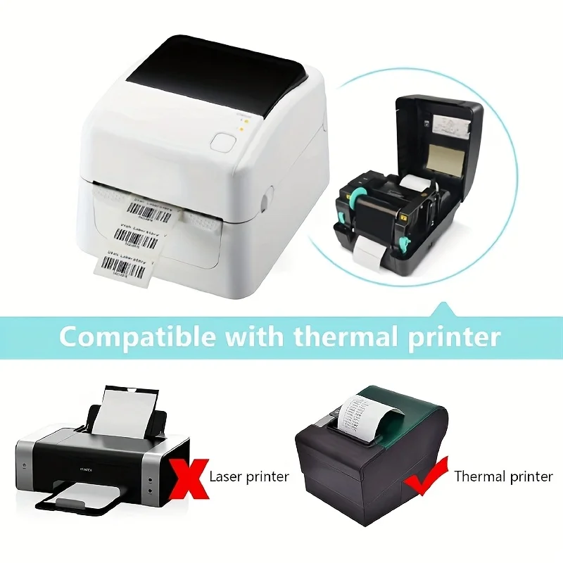 Трехстойкая термобумага, самоклеящиеся этикетки 50, 40, 30, 20, термобумага для печати, наклейки со штрих-кодом, термобумага для этикеток