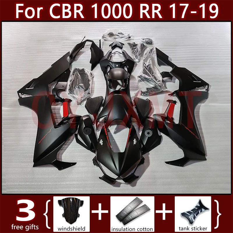 

Для Honda CBR1000RR 2017 2018 2019, обтекатель мотоцикла, индивидуальный комплект обтекателей для кузова CBR 1000 RR 17 18 19, аксессуары для кузова
