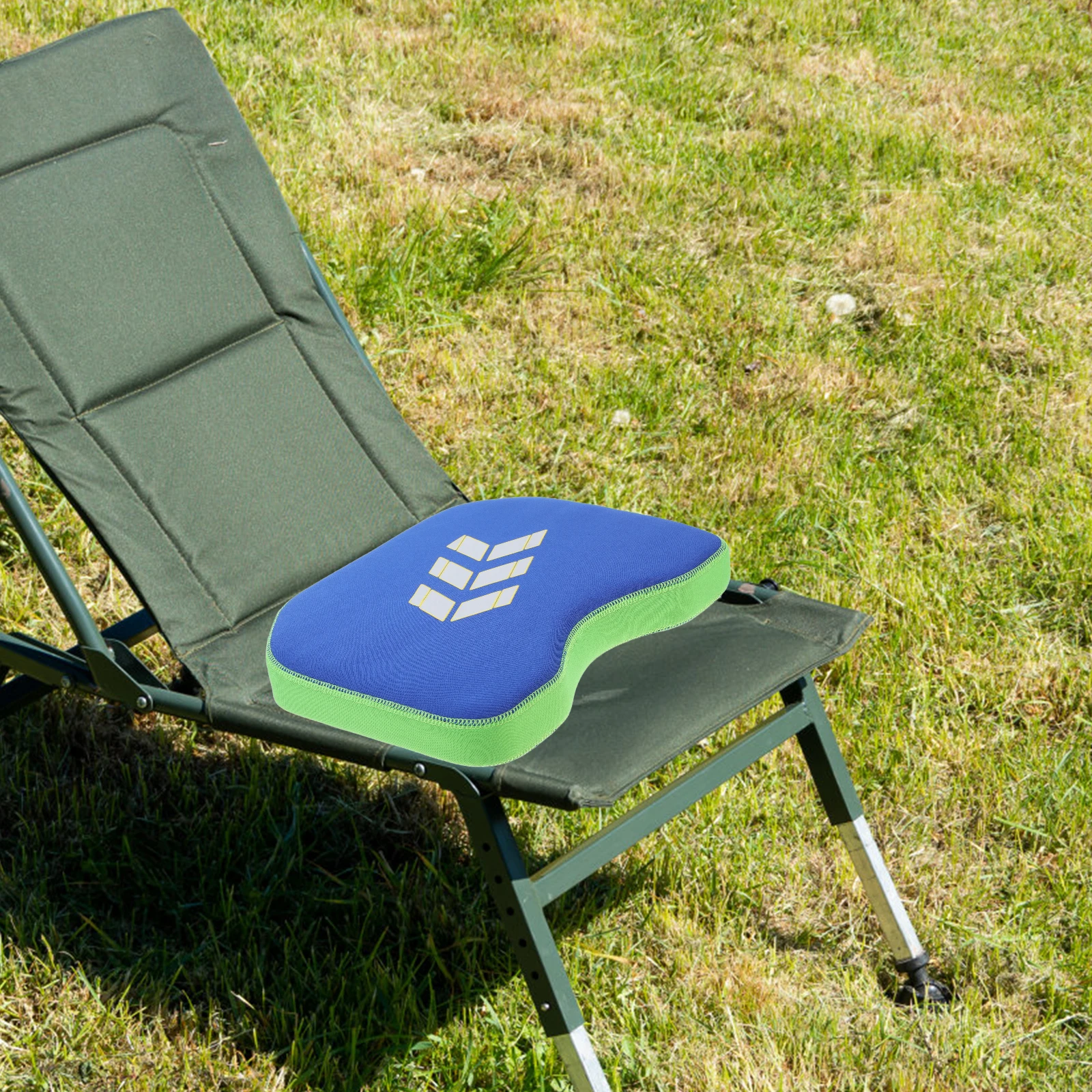 

2pcs Cushion Seat Pad for Kayak Canoe Boat Step Outdoor Blue Skid-proof Lightweight Comfortable Portable Fishing for Fishing