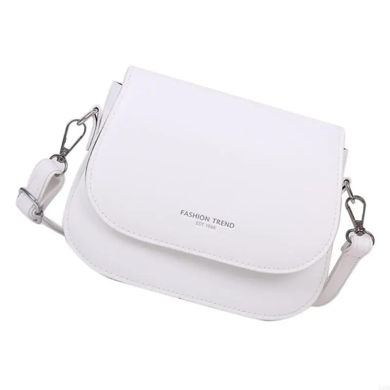 X90D Fashion Candy Color Shoulder Bag Women's PU Crossbody Bag with Adjustable Strap