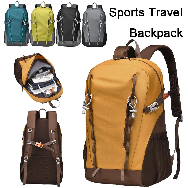 

Спортивный дорожный рюкзак - Вместительный унисекс-рюкзак, новая модель 2026 года, легкий походный рюкзак для активного отдыха, школьный рюкзак для студентов