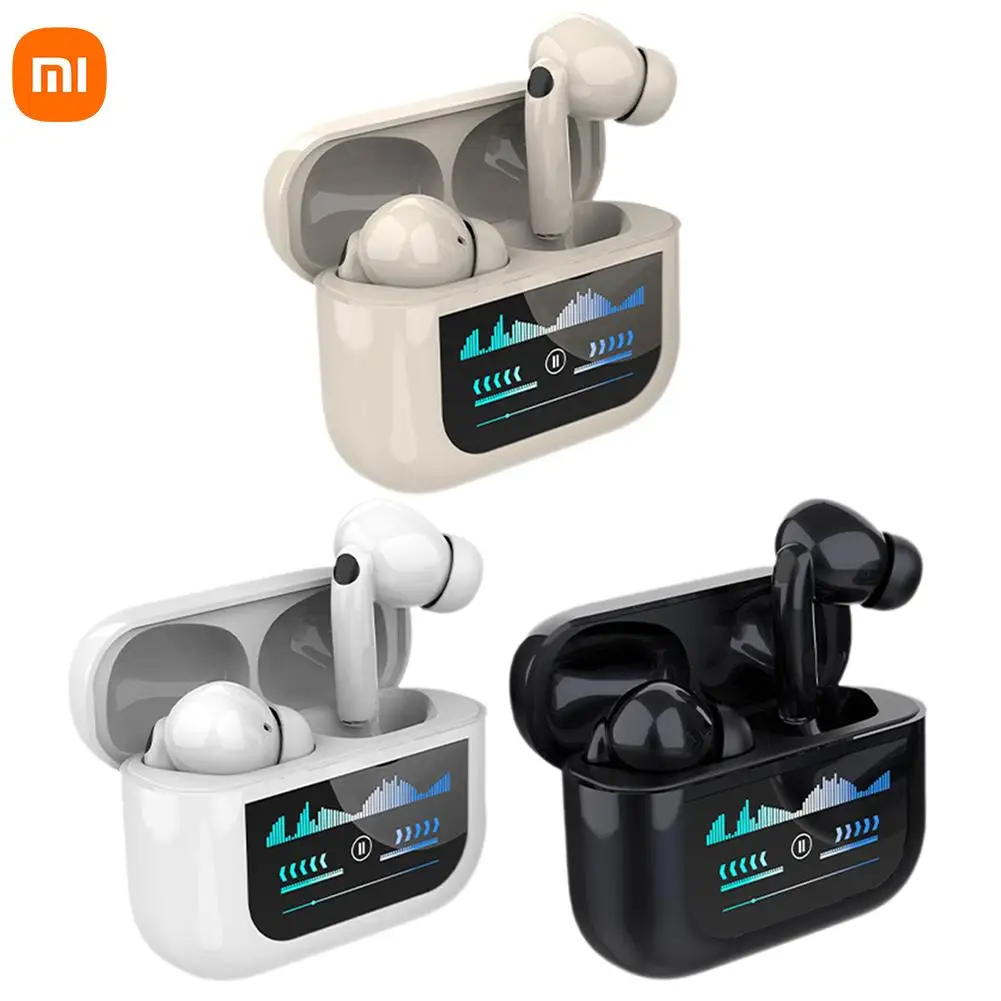 Xiaomi ANC Bluetooth Earphones True Wireless Earbuds TWS In-Ear Headphones HiFi Stereo Sport Headsets with LED Color Screen