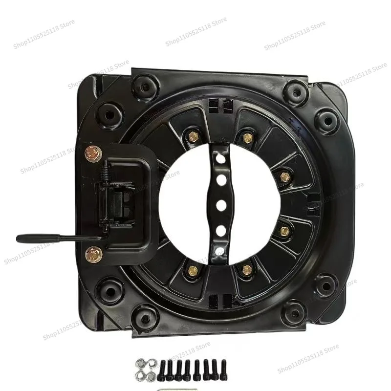 For car seat turntable, rotating chassis, refit and install 360 degree rotating accessories base bracket