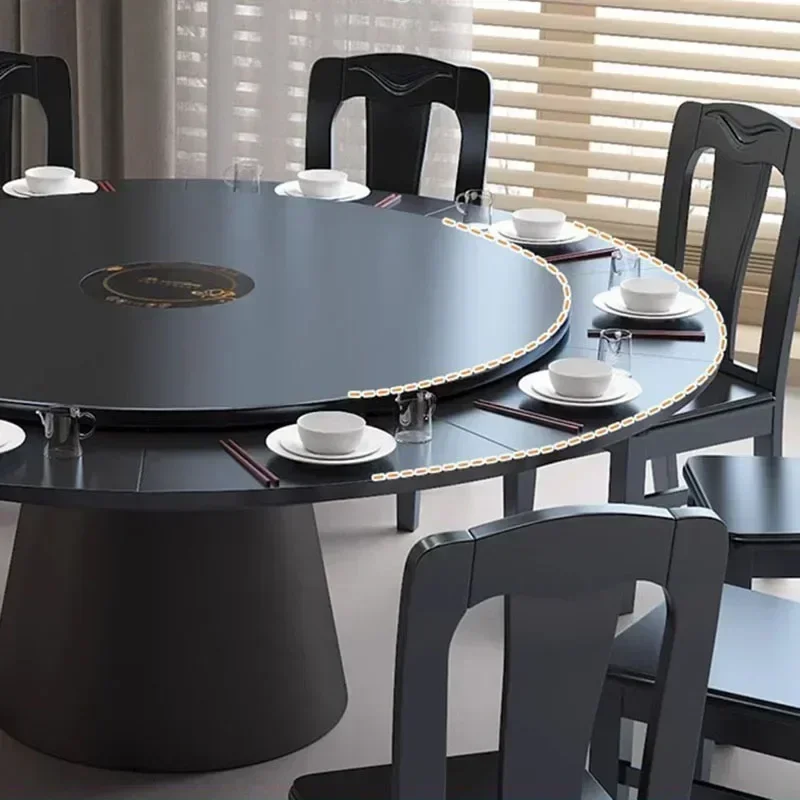 Coffe Kitchen Round Dining Tables Study Extendable Dining Folding Table Console Round Mesa Plegable Balcony Furniture