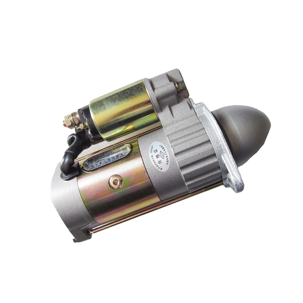 

160.48.107 , Starter motor QDJ1308AM to replace old design QD1268 , 11 teeth length 276 mm for Fengshou Lenar LE254 / LE274