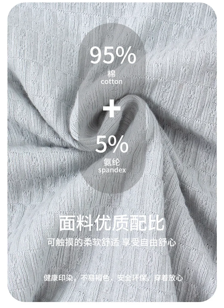 ملابس داخلية للرجال الطفل القطن الصيف مريحة لينة منتصف الخصر تنفس ملابس داخلية قطنية نقية الرجال الملاكمين boxershort الرجال #6