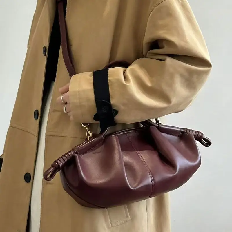 2027 New Fashion Cloud Women Handbags European Design Pu Leather Ladies Shoulder Bags Female Girl Brand Luxury Crossbody Bag
