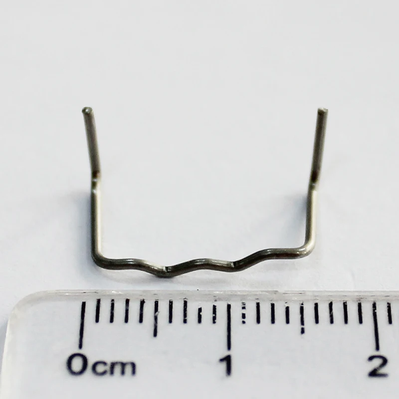 Plastic Welder Hot Stapler Standard Corrugated Staples Bumper Body Repair 0.8mm 0.6mm Stainless Steel Welding Tools