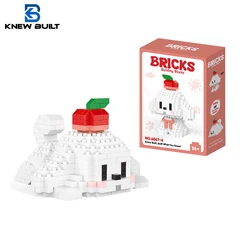 Knew Built Cute White Dog Micro Mini Building Blocks Toy Set Build One of Two Adorable Style Multiple Color for Endless Fun Gift