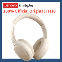 100% Lenovo Official Genuine Thinkplus TH30 Wireless Headphones Bluetooth 5.4 HiFi Stereo Long Battery Life Sport Gaming Headset