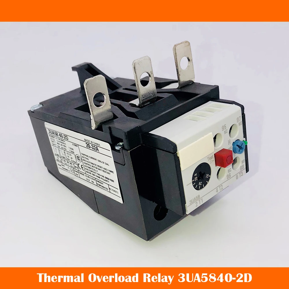 

For Thermal Overload Relay 3UA58 /40-2D 20-32A / 40-2B 12.5-20A / 40-2C 16-25A / 40-2E 25-40A/ 40-2F 32-50A