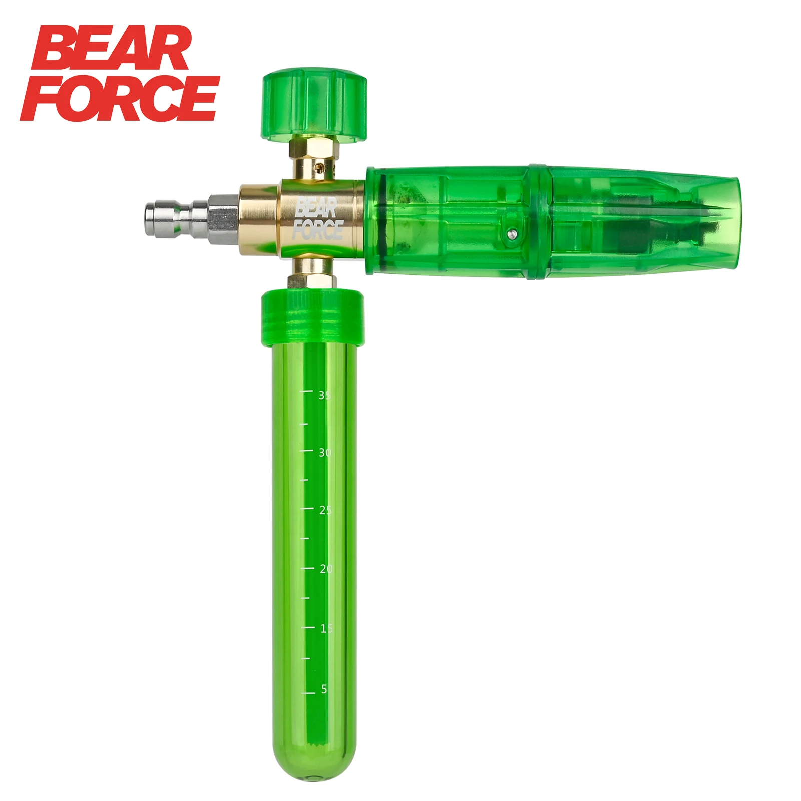 

Mini Foam Cannon Pro под давлением с быстрым разъемом 1/4, 360° ° Регулируемая насадка для снежной пены, дозатор мыла для мойки автомобилей для густой пены