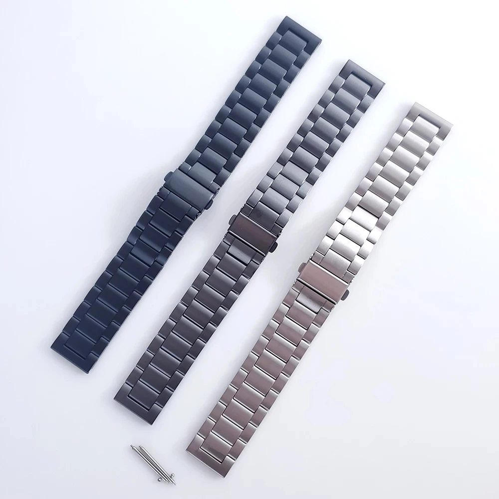 Titanium Metal Band For Garmin Forerunner 265 255 Music 245/Vivoactive 4/Venu 2 Sp Watchband 20mm 22mm Strap Bracelet Accessorie