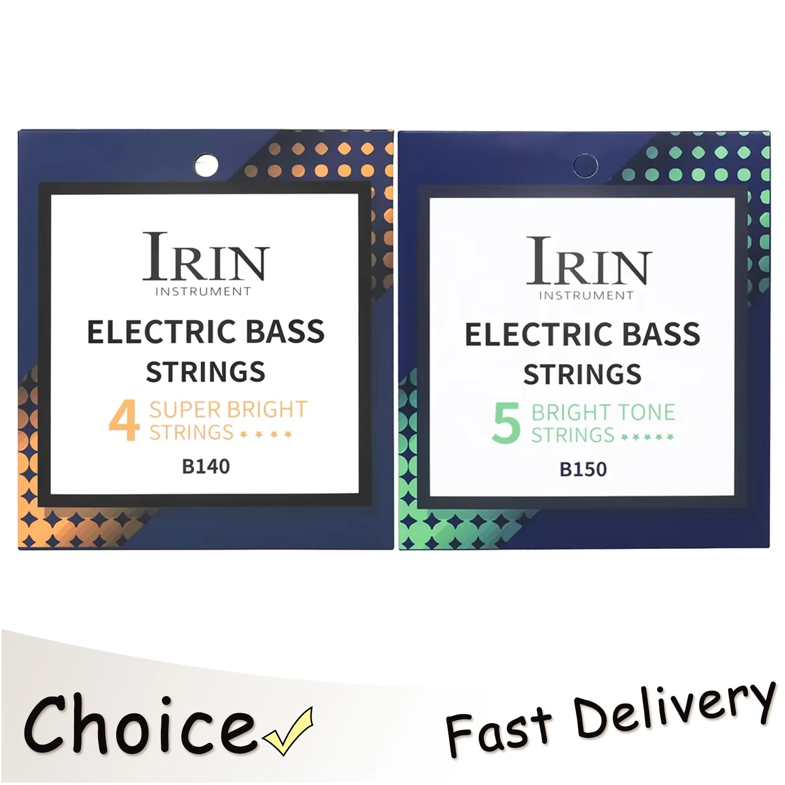 IRIN 4/5 Strings Electric Bass Strings Hexagonal High Stretch Alloy Beginner Professional Practice Strings Bass Accessories