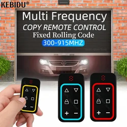 Multi Frequency 300-915MHZ Garage Door Remote Control Copy Duplicator 433mhz 868mhz Garage Remote Multi Brand Remote Control